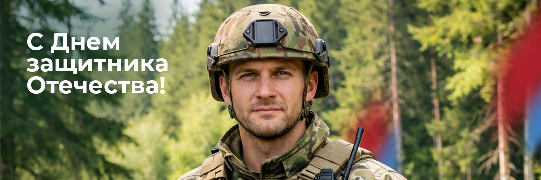 С Днём защитника Отечества!