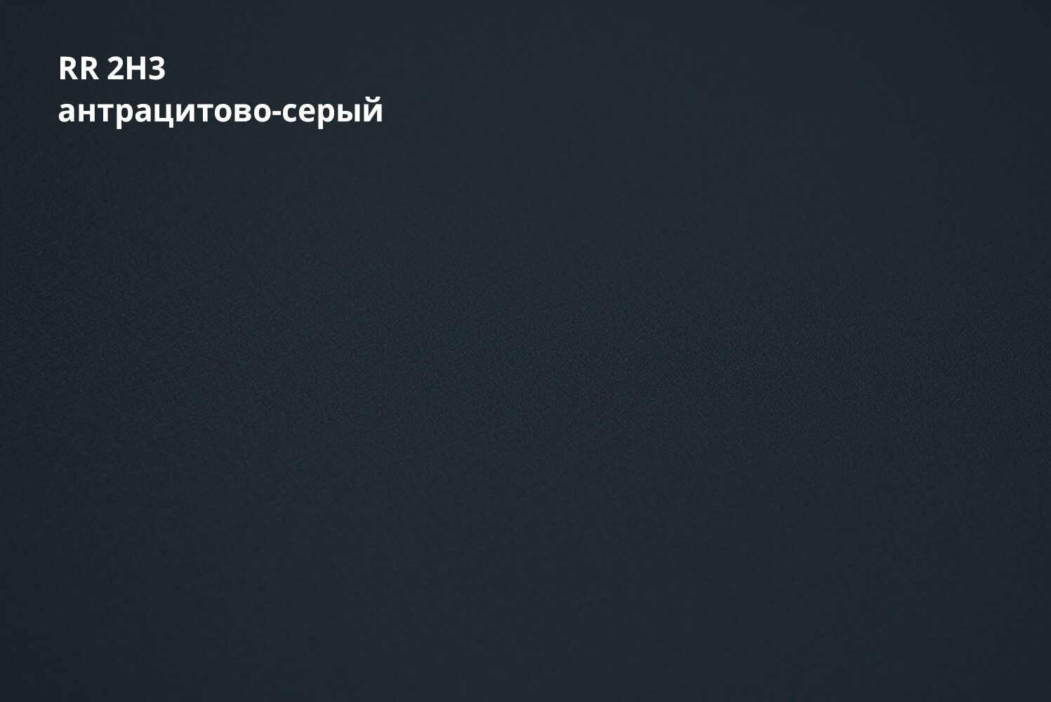 RR 2H3 (Антрацитово-чёрный)