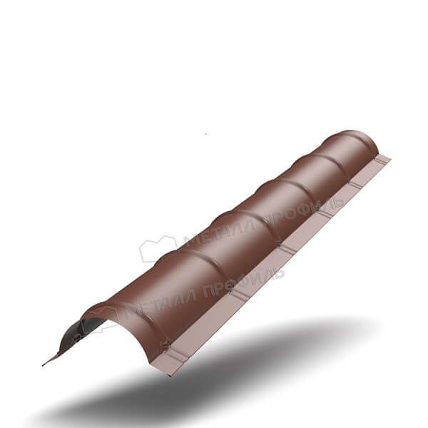 Планка конька круглого R110