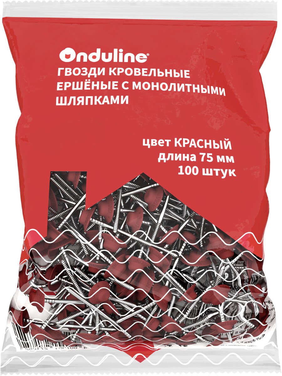 В одной упаковке 100 гвоздей