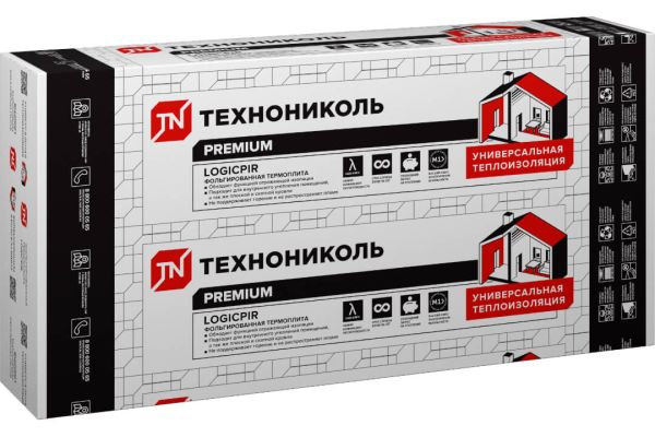 Термоплиты ТЕХНОНИКОЛЬ LOGICPIR Ф/Ф