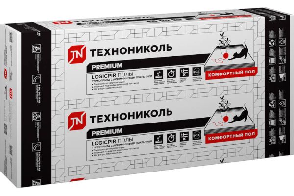 Термоплиты ТЕХНОНИКОЛЬ LOGICPIR Полы