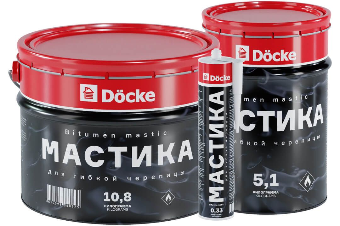 Документ — «Мастика для гибкой черепицы Docke»