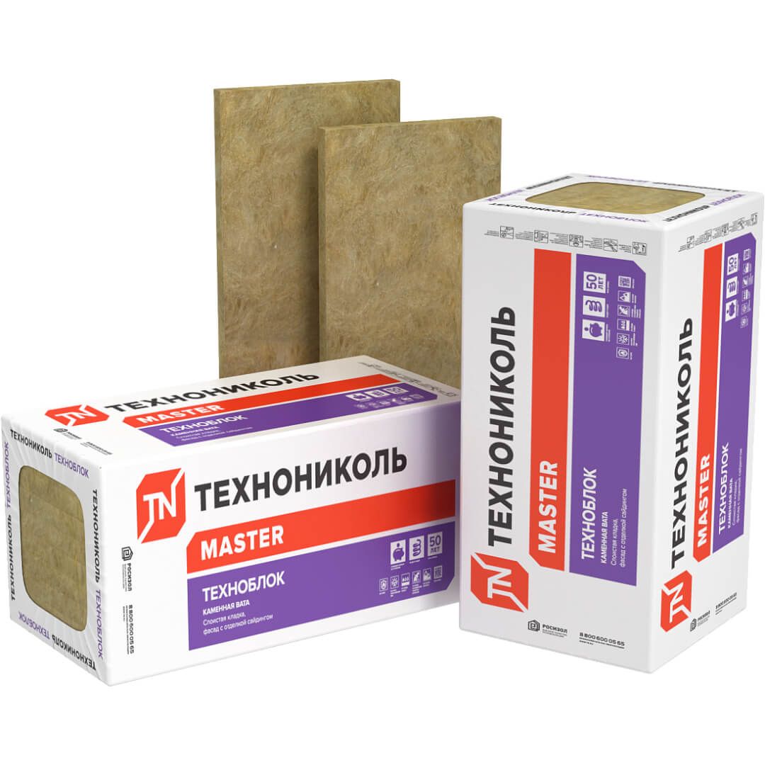 Минеральная вата ТЕХНОНИКОЛЬ ТЕХНОБЛОК СТАНДАРТ